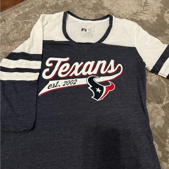 NFL HOUSTON TEXANS Team Apparel Women's Shirt SMALL- NWOT - Picture 2 of 3
